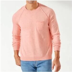 Tommy Bahama Men's Sea Mist Pocket Crewneck Sweater Size Large